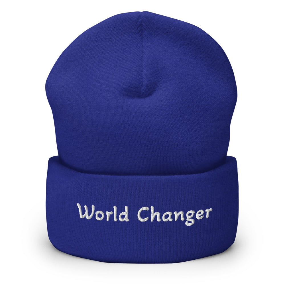 World Changer Cuffed Beanie