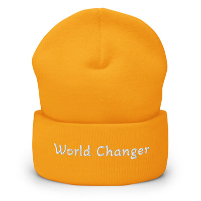 World Changer Cuffed Beanie