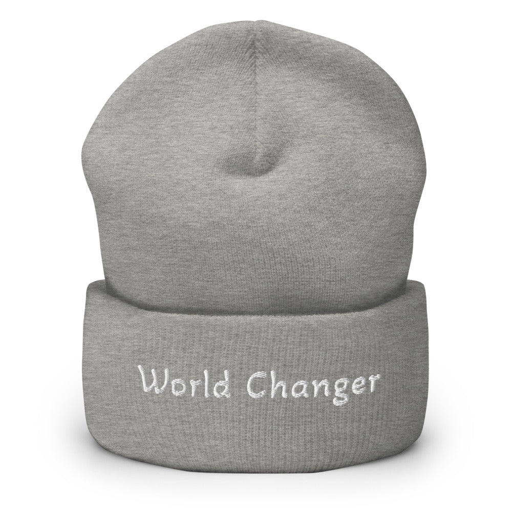 World Changer Cuffed Beanie