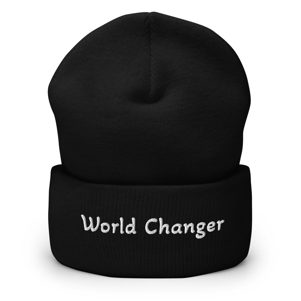 World Changer Cuffed Beanie