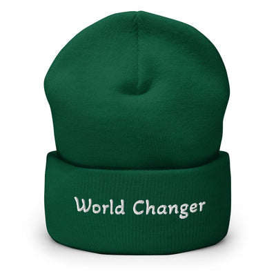 World Changer Cuffed Beanie