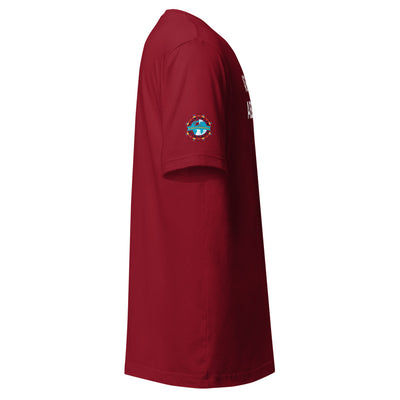 Ask Me About My Exam T-Shirt - Sleeve Cut ACWC Logo