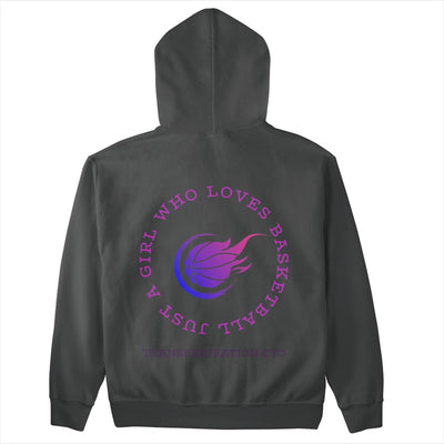 JUST A GIRL YOUTH HOODIE (ADULT SIZES)