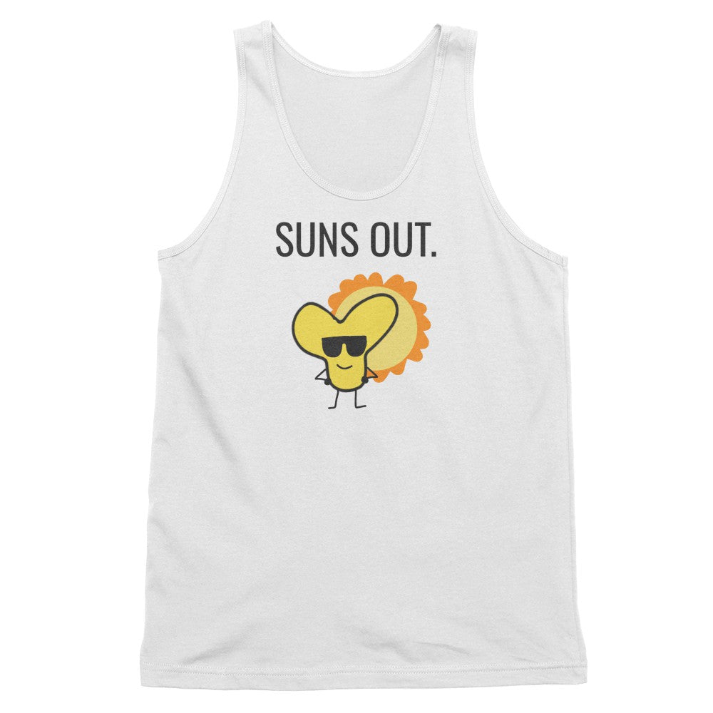 'Y SUNS OUT' Cotton Tank Top