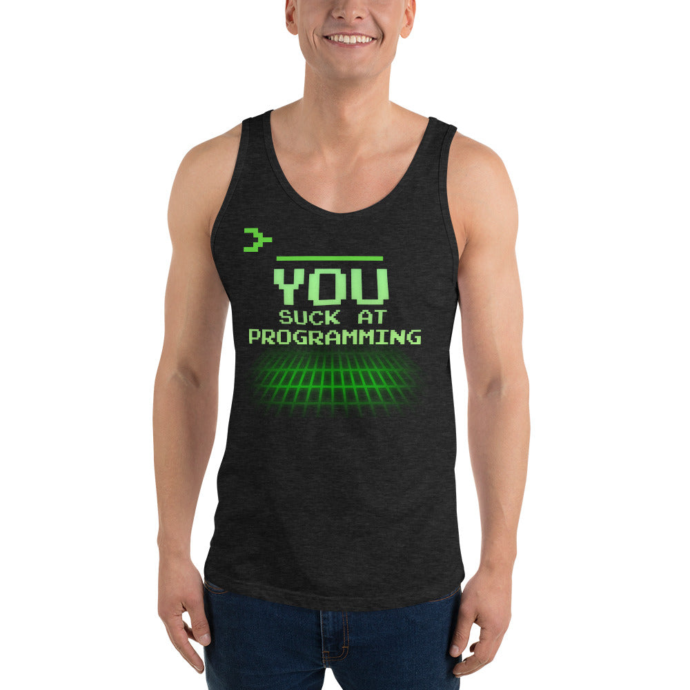 "You Suck at Programming" Tank