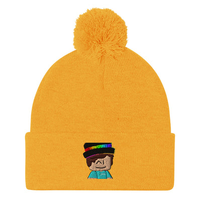 ZIP_BEANIE POM-POM