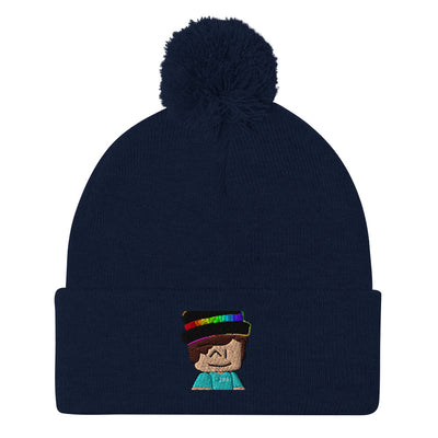 ZIP_BEANIE POM-POM