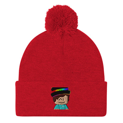 ZIP_BEANIE POM-POM