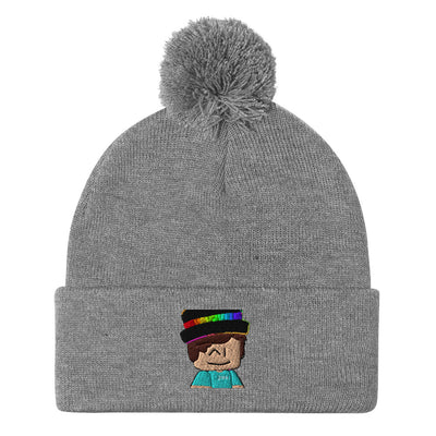 ZIP_BEANIE POM-POM