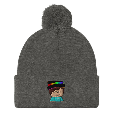 ZIP_BEANIE POM-POM