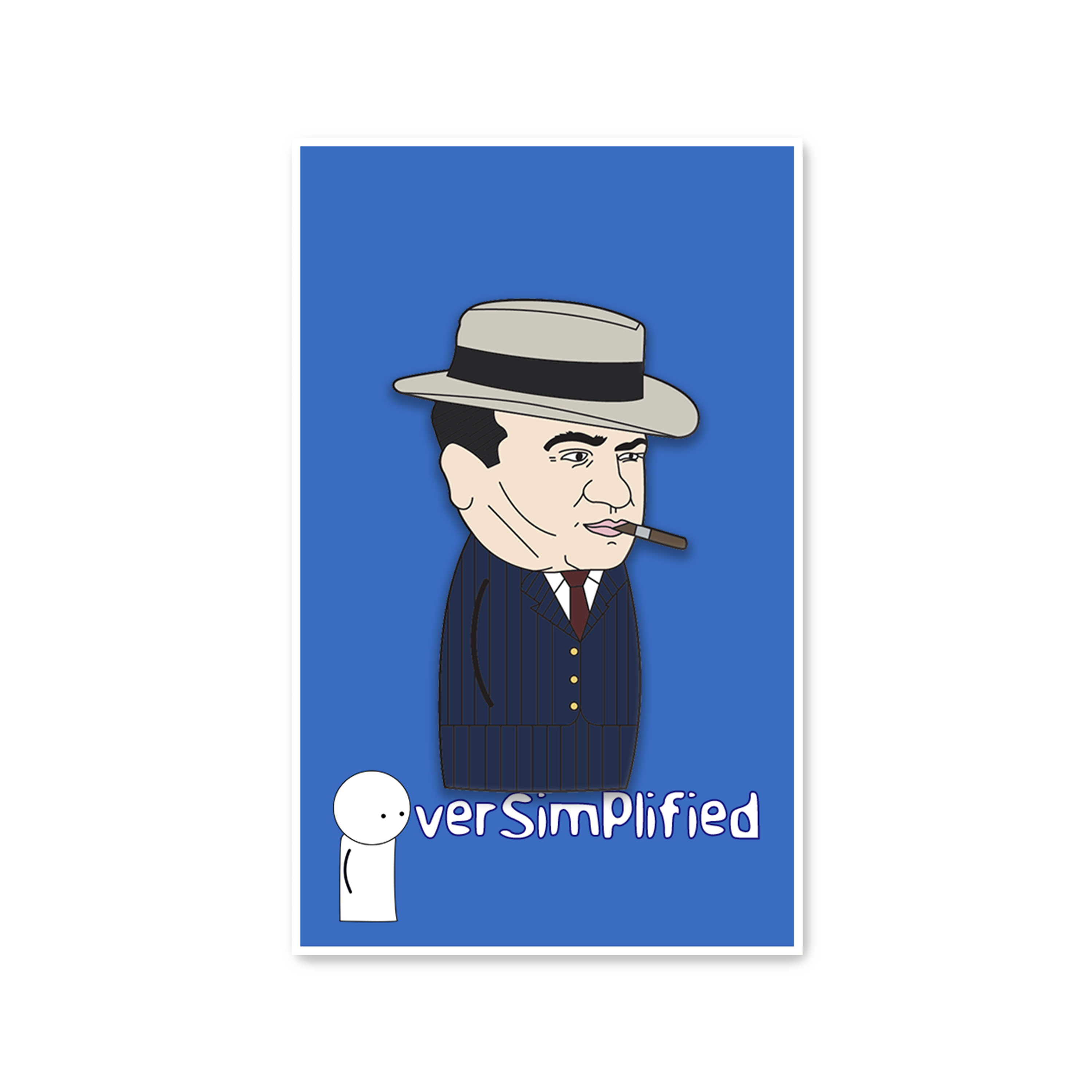 OverSimplified - Al Capone Pin – Crowdmade