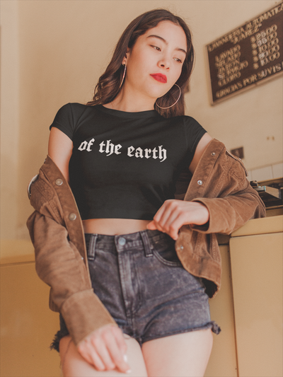 of the earth crop tee