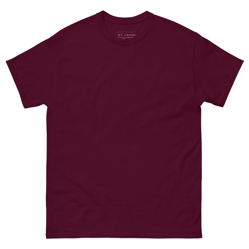 brown tee - g r o w i n g   r ö s e s - designed by nataniel for Paris Revolution