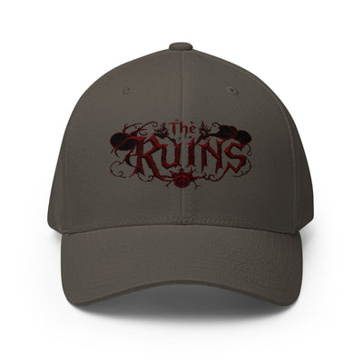 closed back cap The Ruins red logo