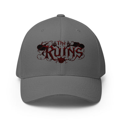 closed back cap The Ruins red logo