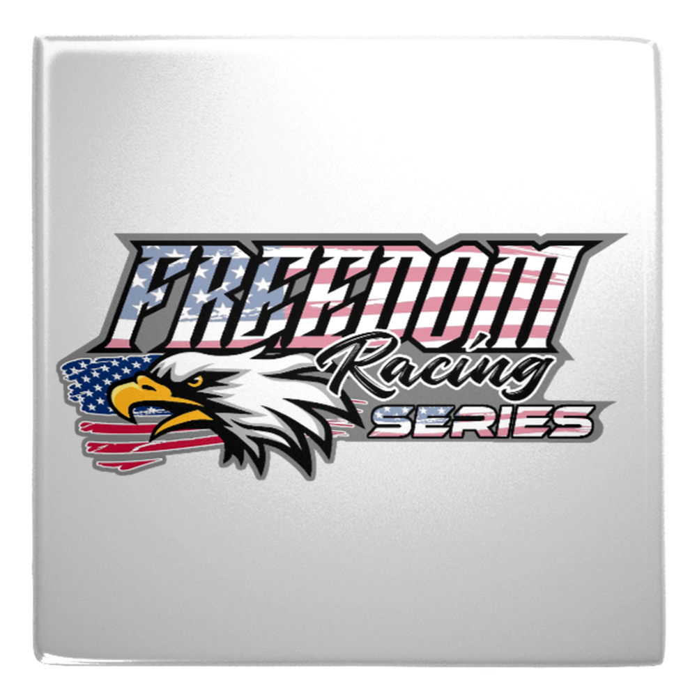 Freedom Racing Series - Freedom Racing Metal Magnet – Crowdmade