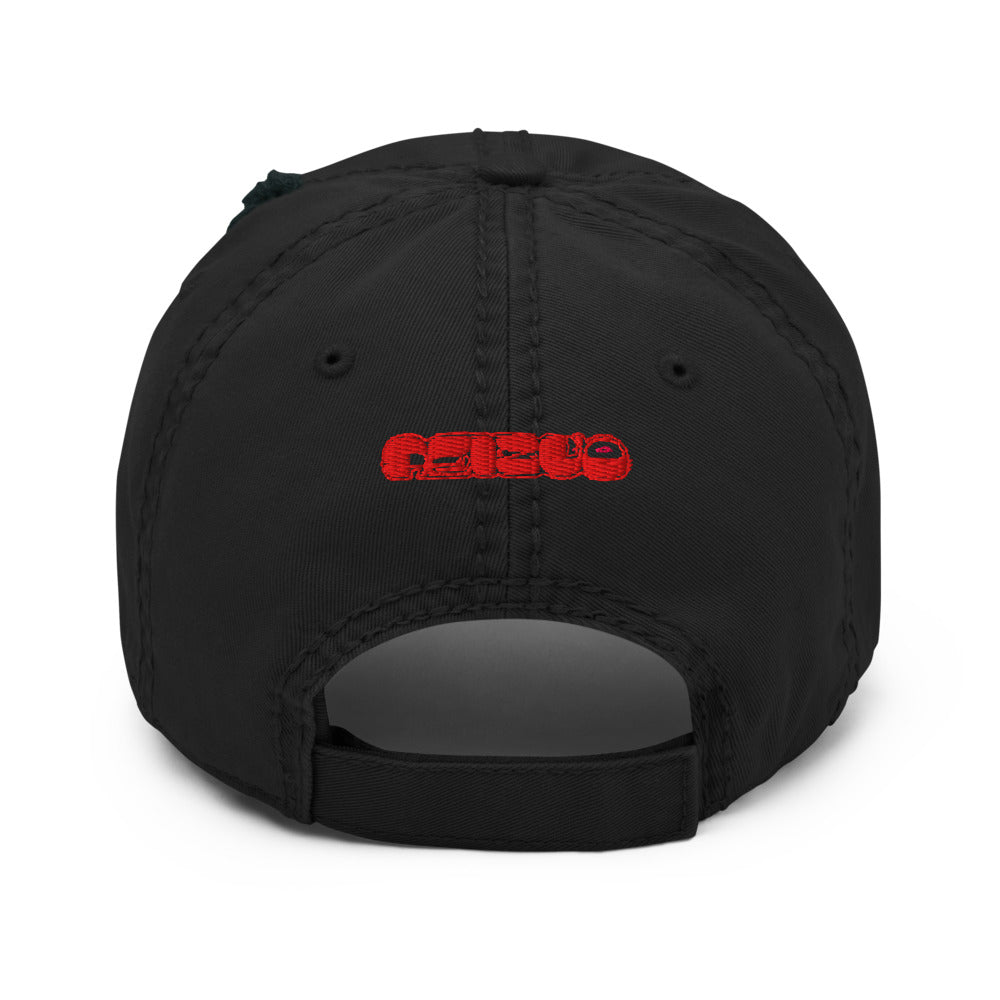 eye logo - Distressed Cap