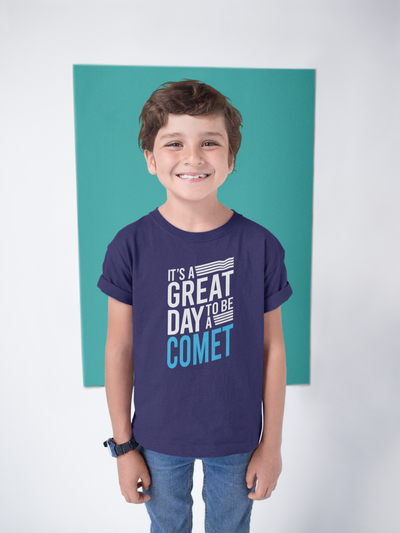 Great Day To Be A Comet - No CES Youth Fashion Tee