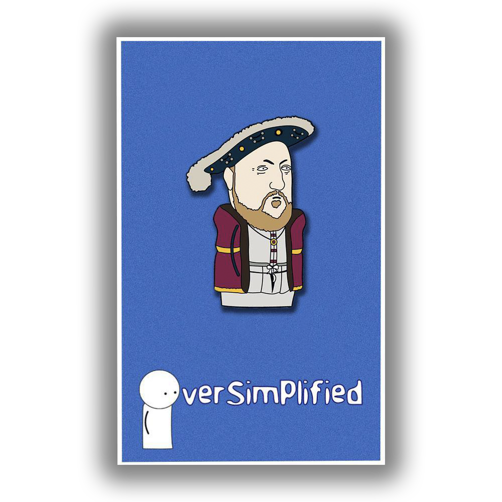 OverSimplified - Henry VIII Pin