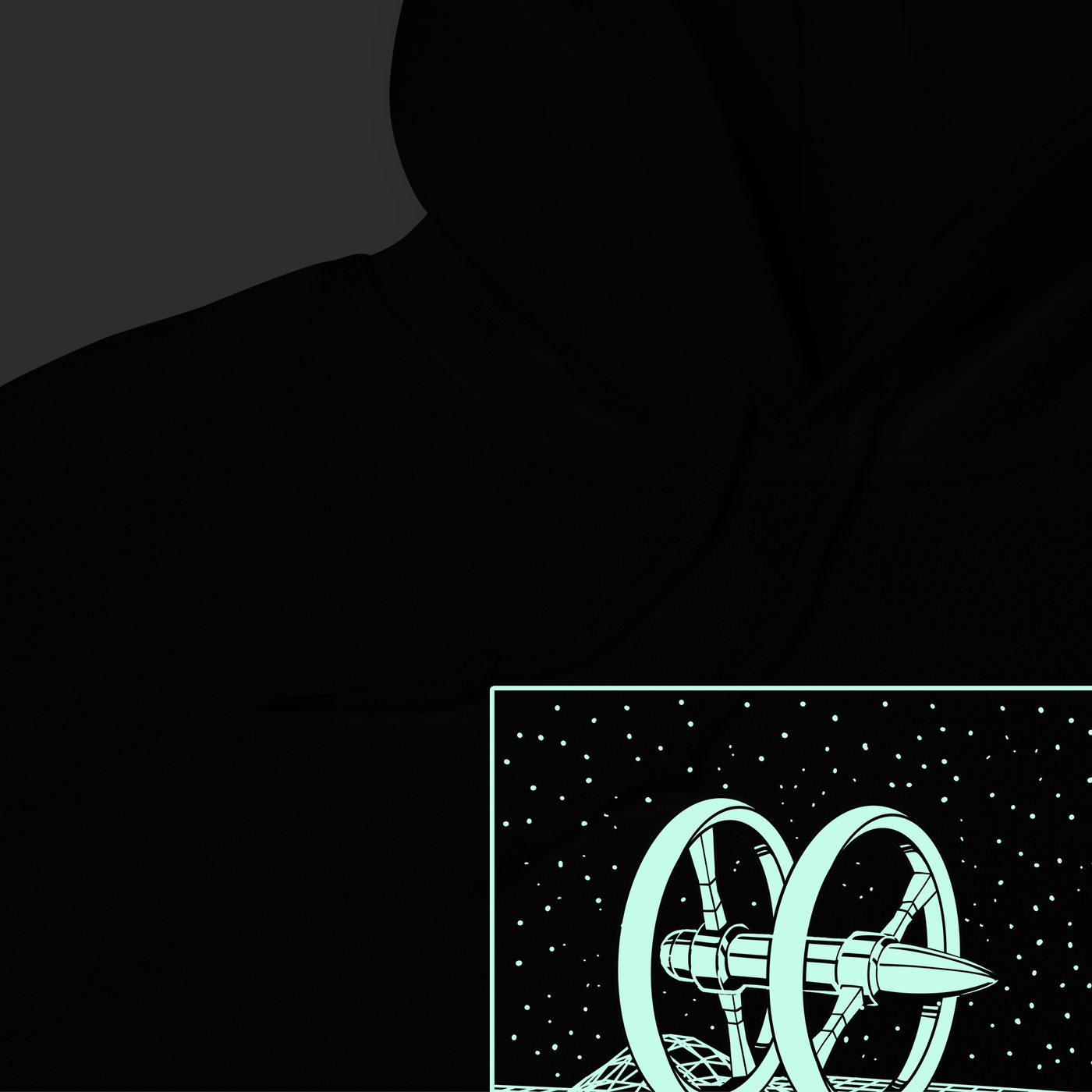 "I Want To Believe" UV Glow Hoodie (LIMITED QUANTITY)