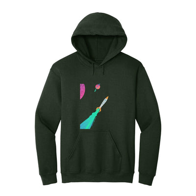 minimalist space hoodie