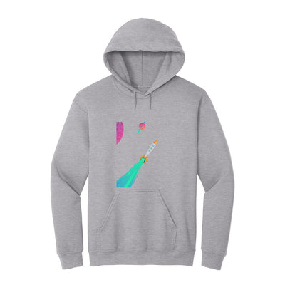 minimalist space hoodie