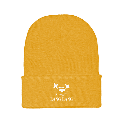 Limited Edition Lang Lang University Embroidered Beanie (White Font)