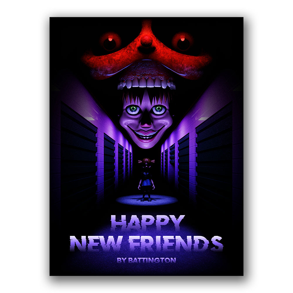 Happy New Friends Poster