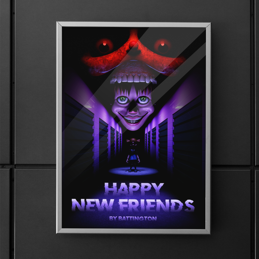 Happy New Friends Poster