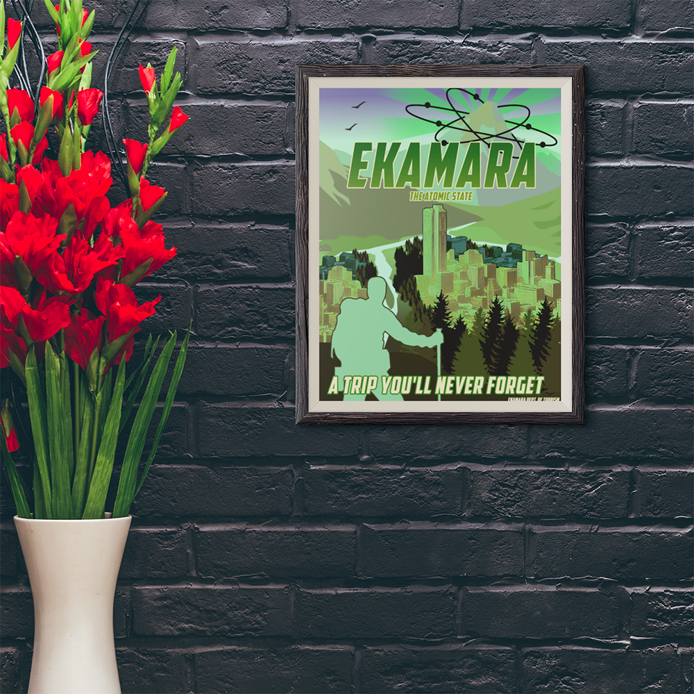 Ekamara Tourism Poster