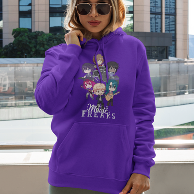 The Music Freaks Character Hoodie