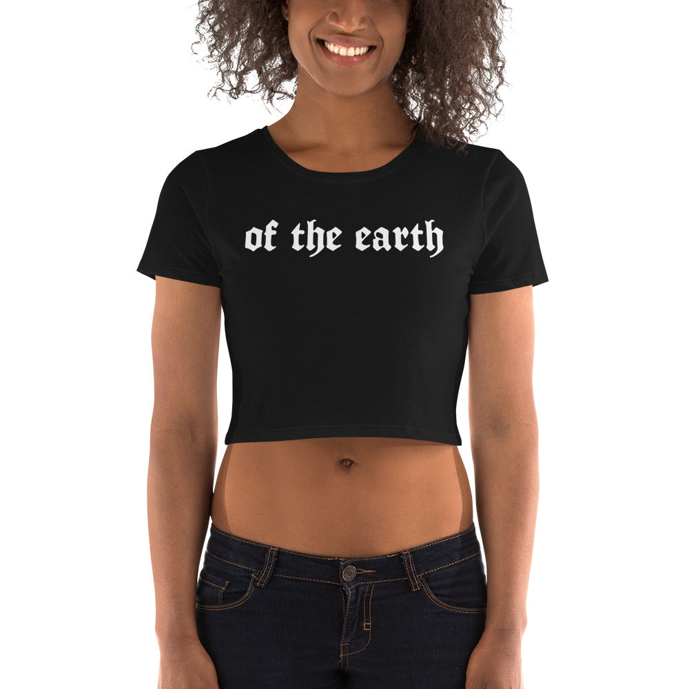 of the earth crop tee