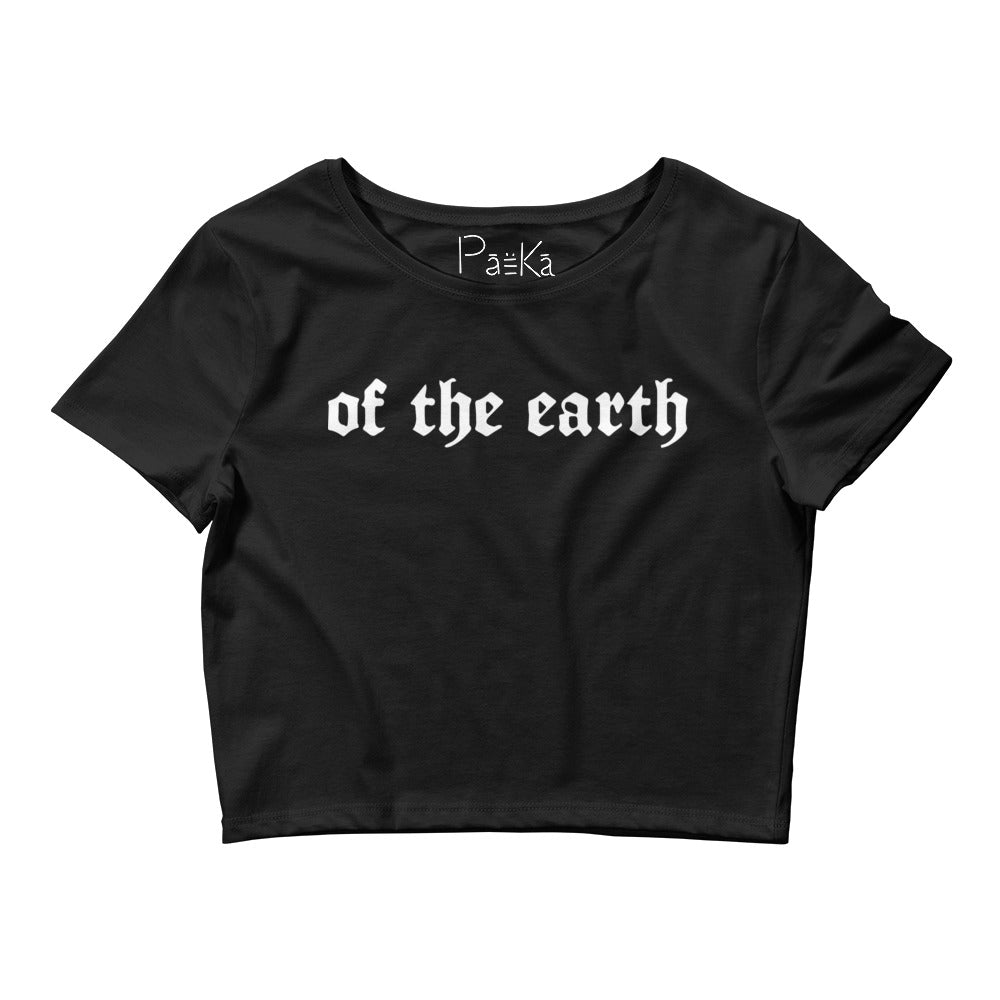 of the earth crop tee