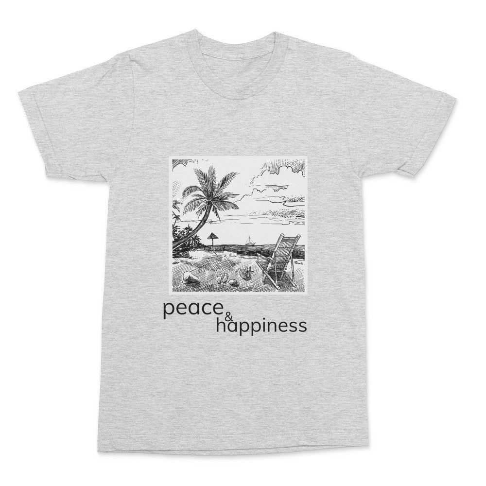 peace and happiness t shirt