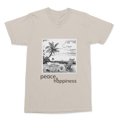 peace and happiness t shirt
