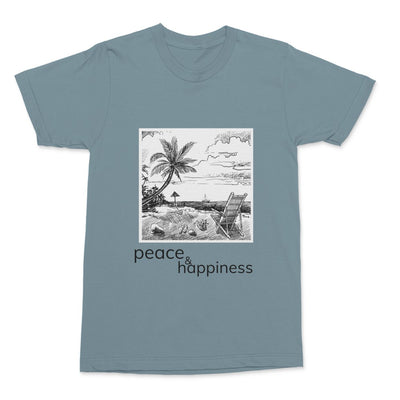 peace and happiness t shirt