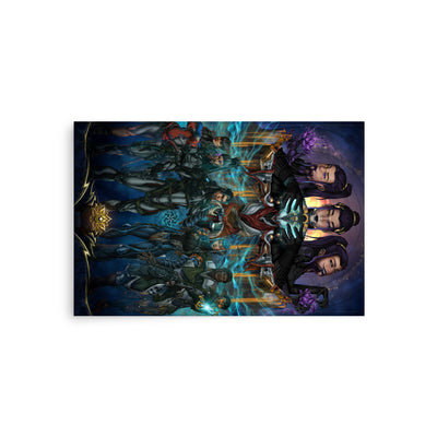 playing with fate | warframe FANART | matte print