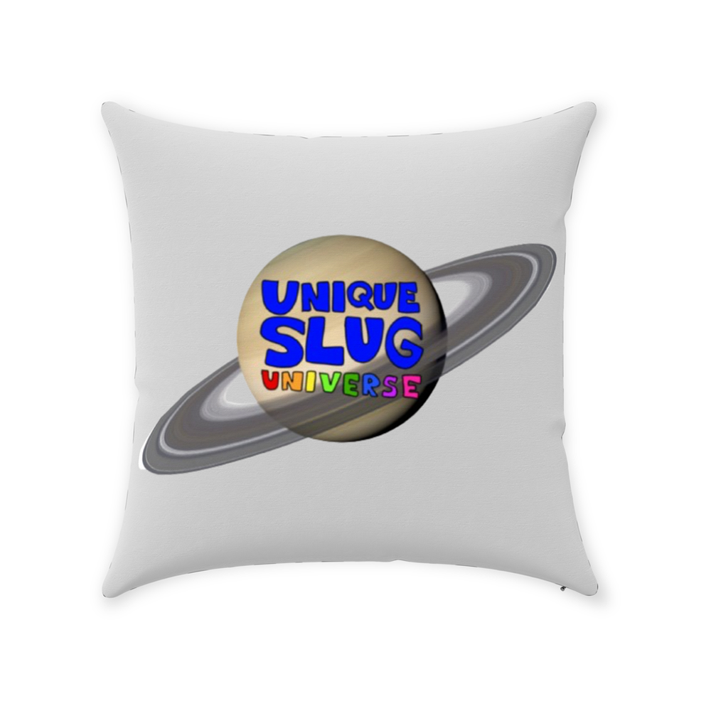 Unique Slug Universe Throw Pillow