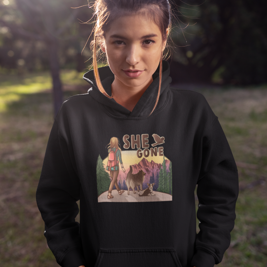 She Gone Hoodie