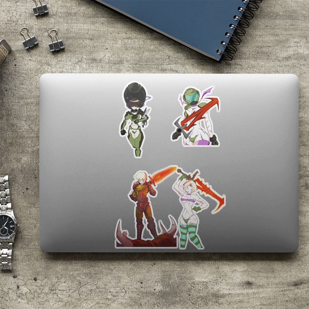 Purity Sin - Doom-Chan Sticker Set – Crowdmade