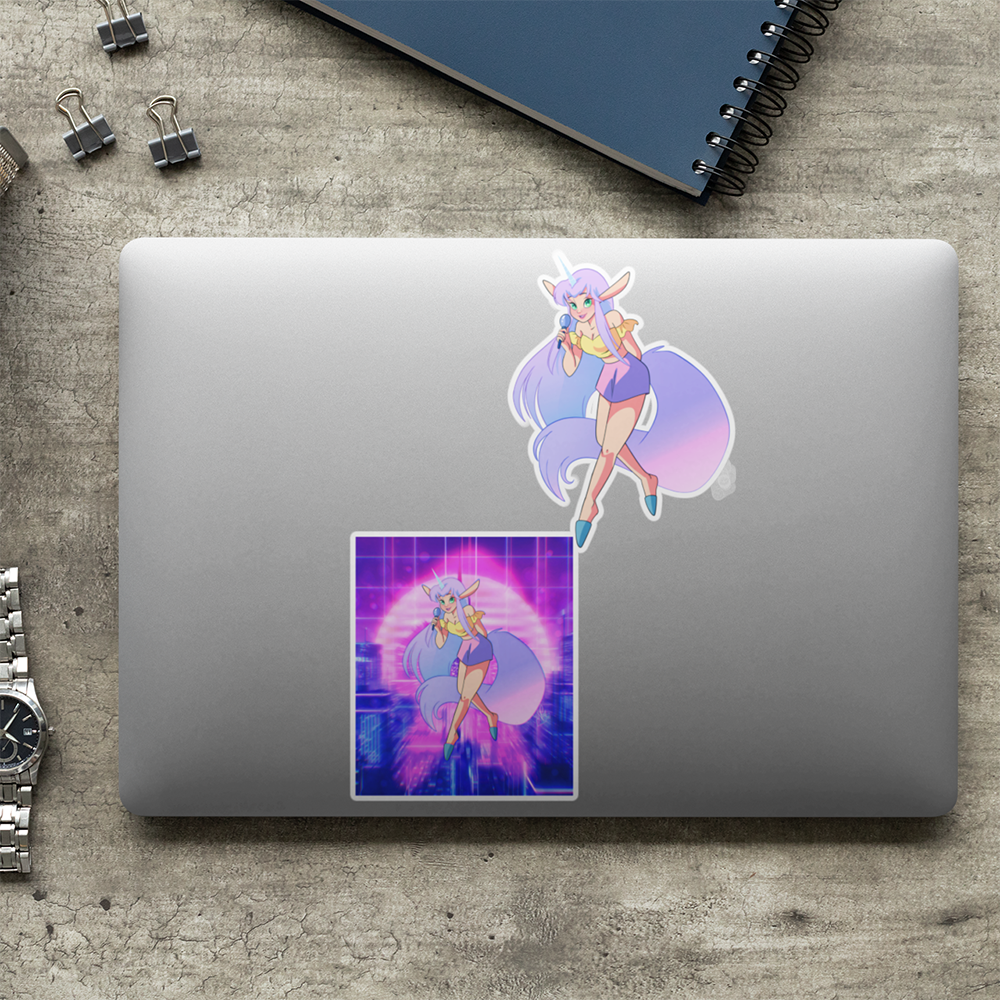 Purity Sin - Singing Lily Stickers Large – Crowdmade