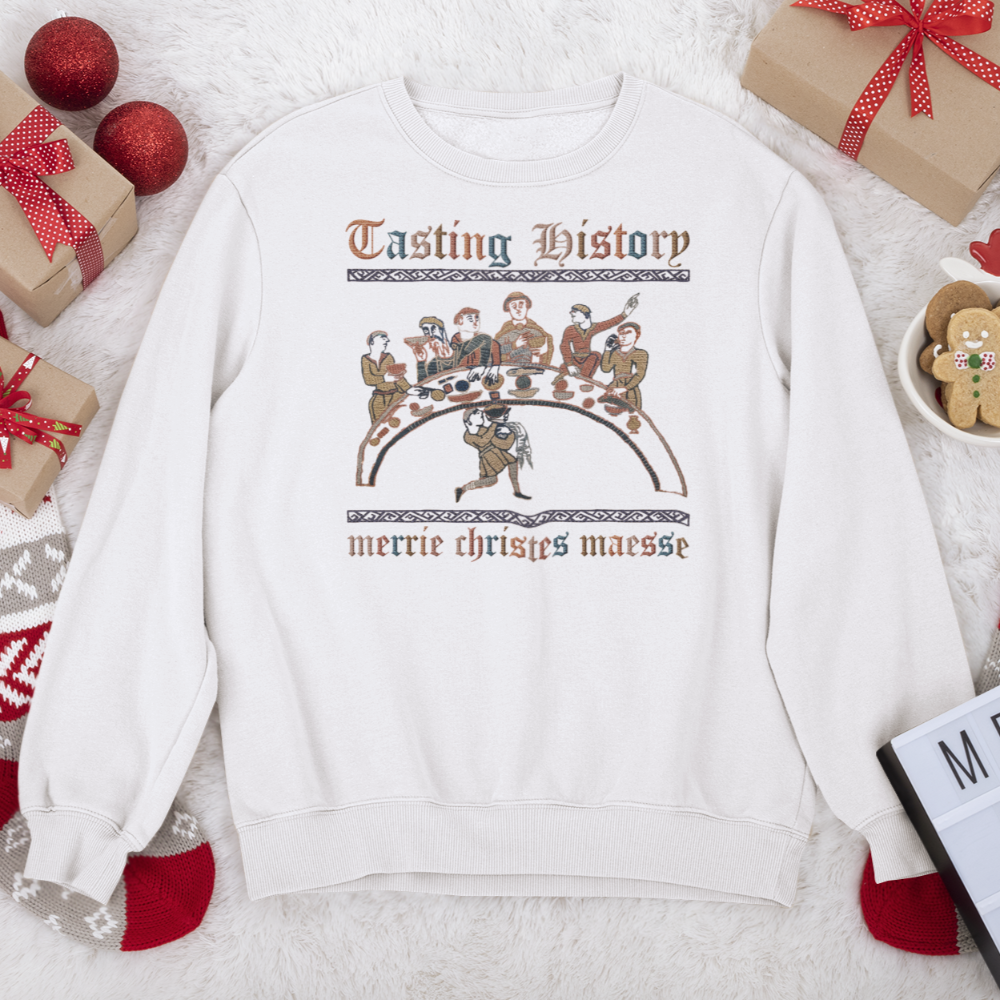 Tasting History with Max Miller - Limited Edition - Merrie Christes Maesse Sweater – Crowdmade