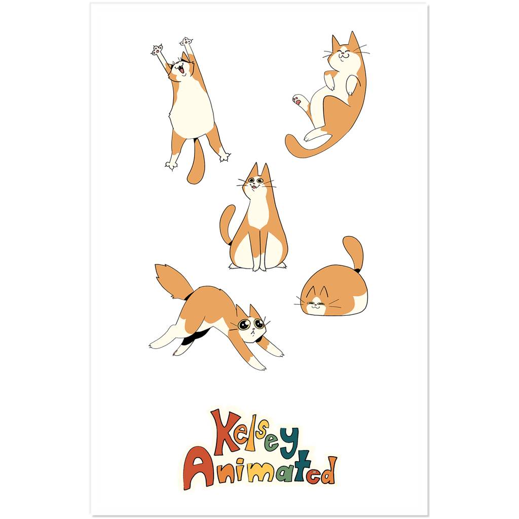 Kelsey Animated Sticker Sheet