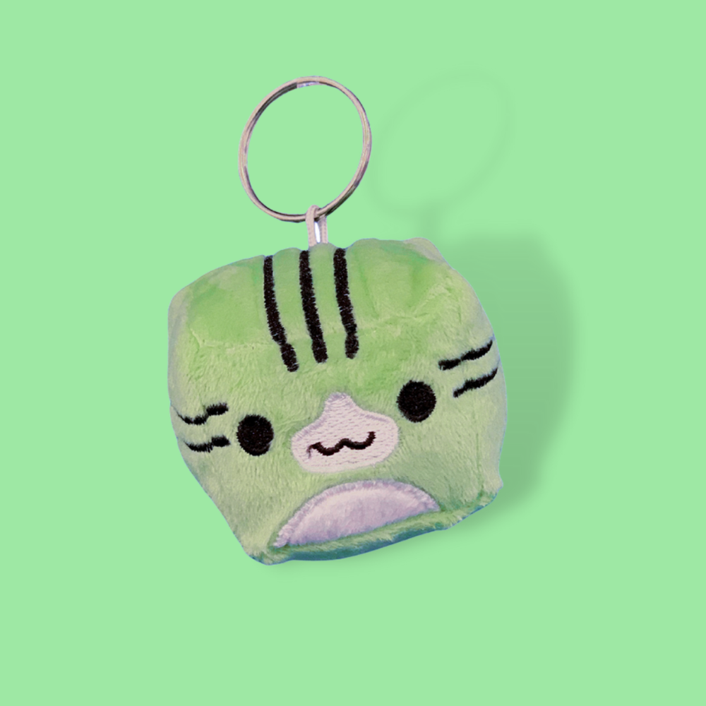 Juniper - Kitty Keychain Plush – Crowdmade