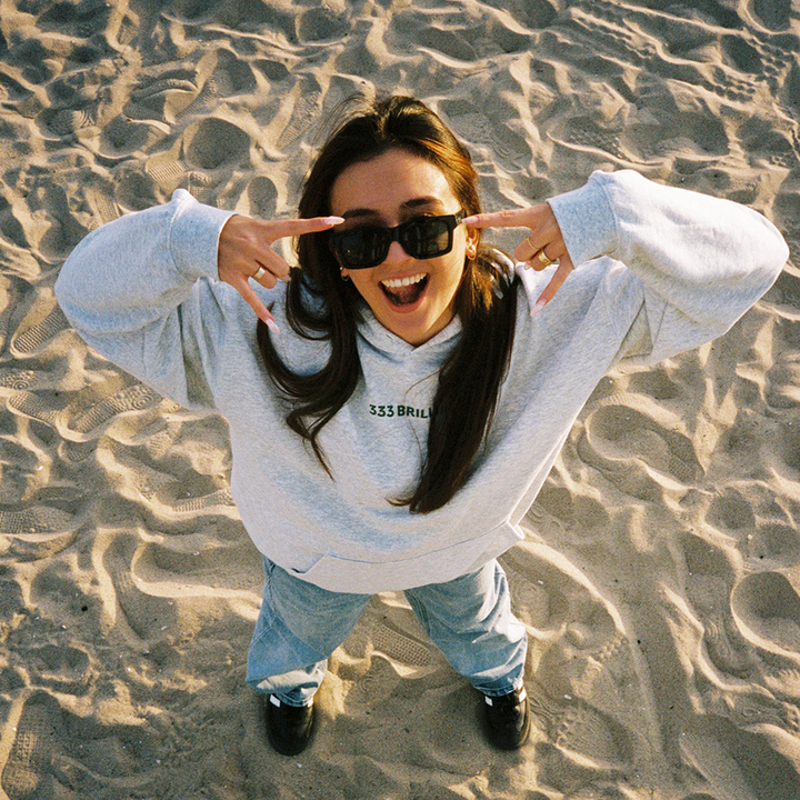 Carina Natalie - 333 Heather Grey Hoodie – Crowdmade