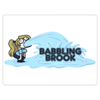 Babbling Brook Fridge Magnet