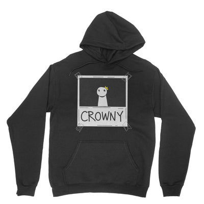 Crowny - Pullover Hoodie Black