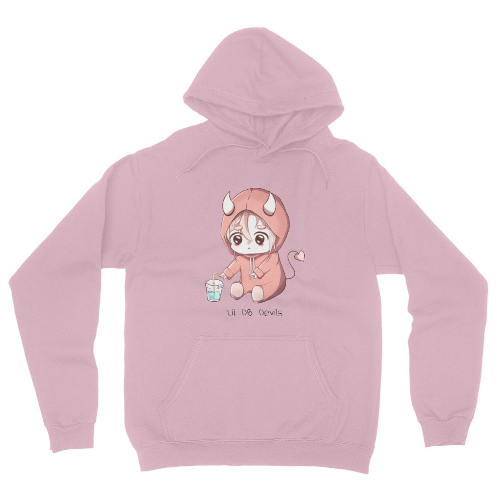 Light pink anime hoodie discount