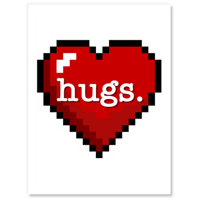 Heart Hugs Sticker