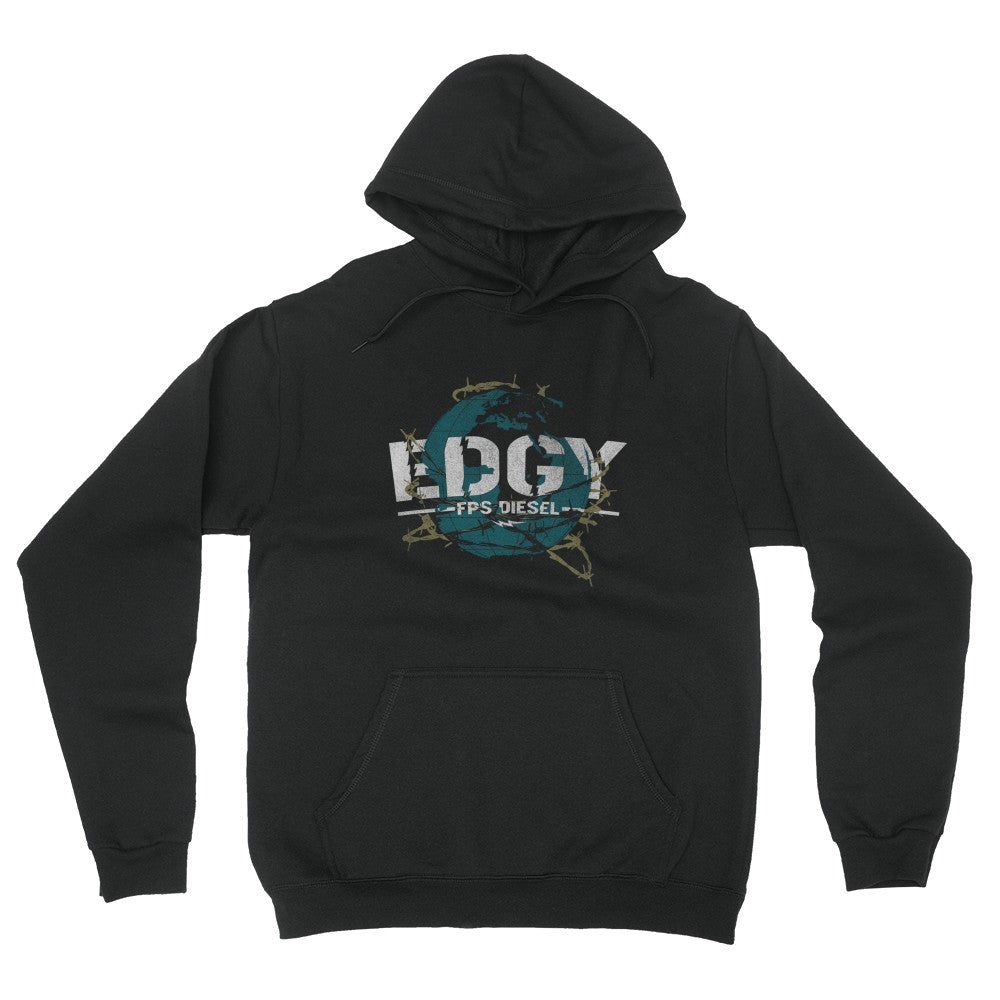 Edgy black hoodie best sale